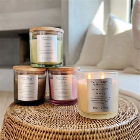 better homes & gardens candles